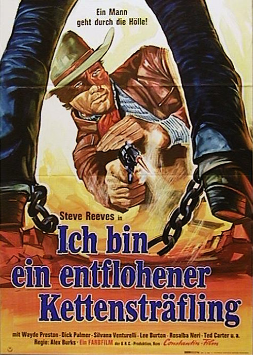 Plakat zum Film: Ich bin ein entflohener Kettensträfling