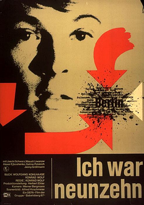 Plakat zum Film: Ich war neunzehn