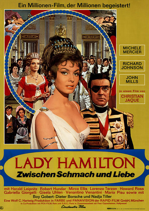 Plakat zum Film: Lady Hamilton - Zwischen Schmach und Liebe