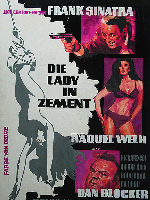 Plakat zum Film: Lady in Zement, Die