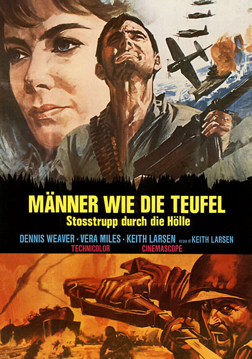 Plakat zum Film: Männer wie die Teufel - Stoßtrupp durch die Hölle