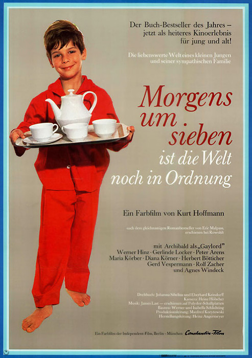 Filmplakat: Morgens um Sieben ist die Welt noch in Ordnung (1968 ...