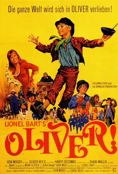 Plakat zum Film: Oliver!