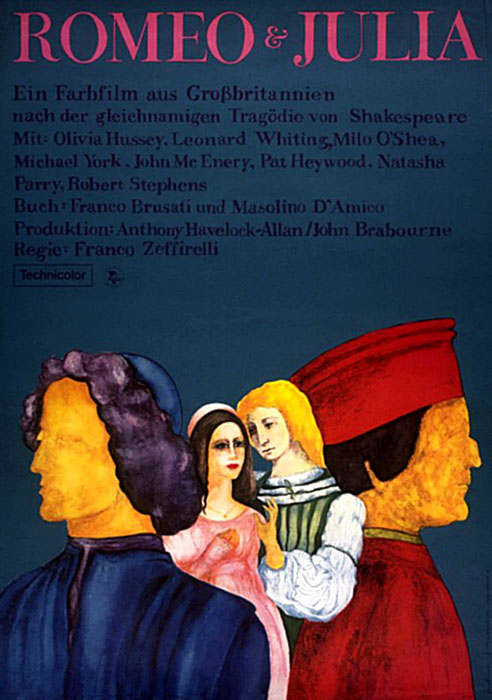 Plakat zum Film: Romeo und Julia