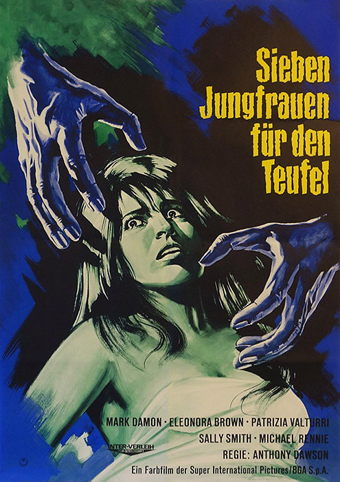 Plakat zum Film: Sieben Jungfrauen für den Teufel