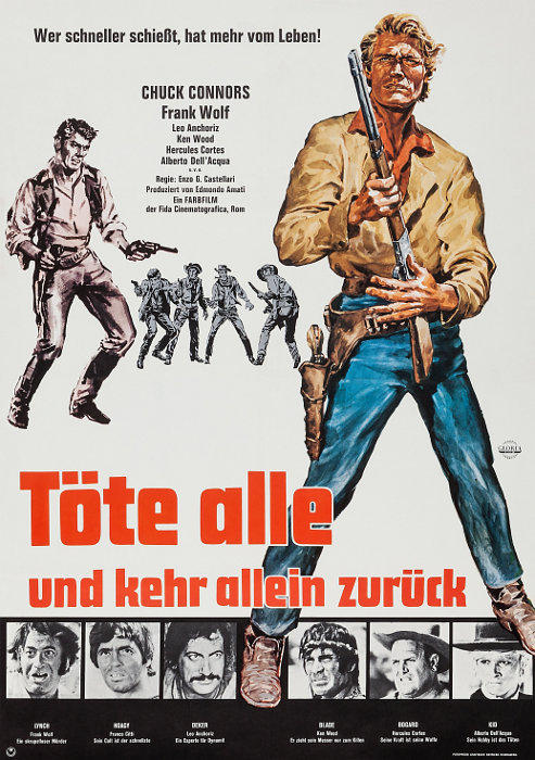 Plakat zum Film: Töte alle und kehr allein zurück