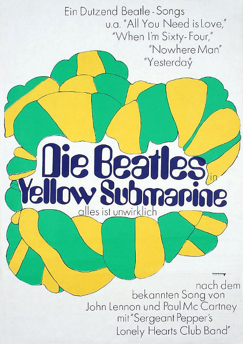 Plakat zum Film: Yellow Submarine