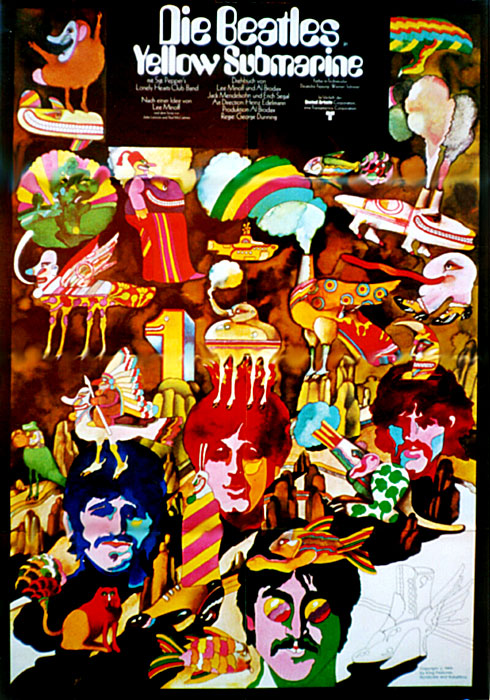 Plakat zum Film: Yellow Submarine