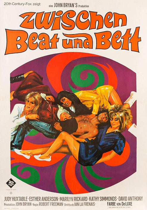 Plakat zum Film: Zwischen Beat und Bett