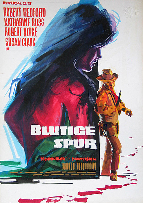 Plakat zum Film: Blutige Spur