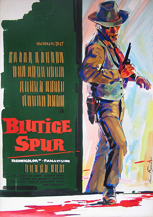 Plakat zum Film: Blutige Spur