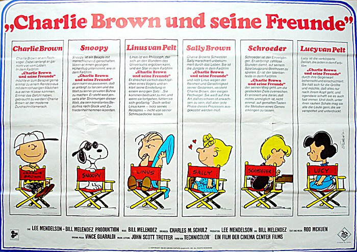 Plakat zum Film: Charlie Brown und seine Freunde