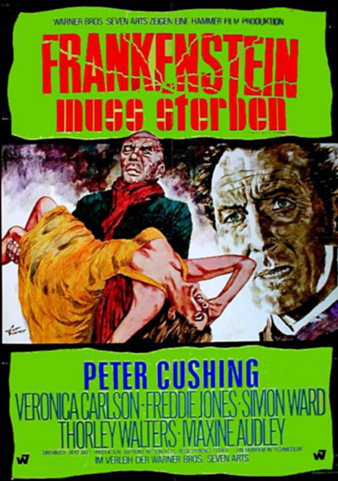 Plakat zum Film: Frankenstein muss sterben