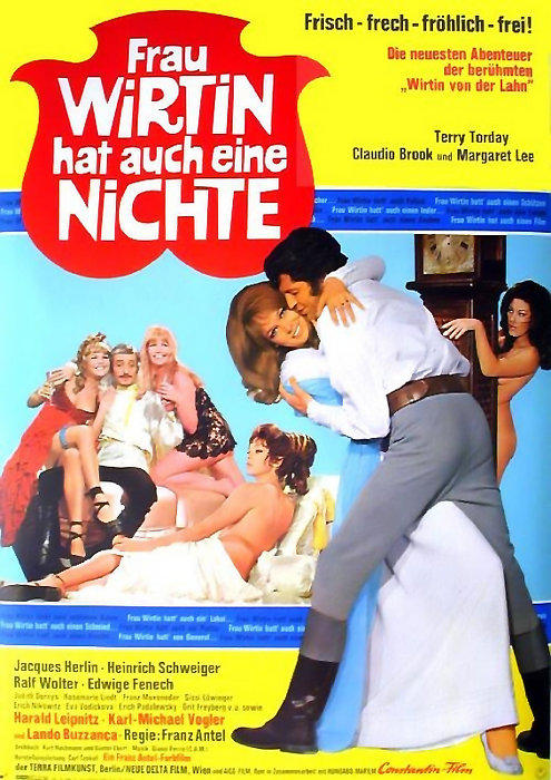 Plakat zum Film: Frau Wirtin hat auch eine Nichte