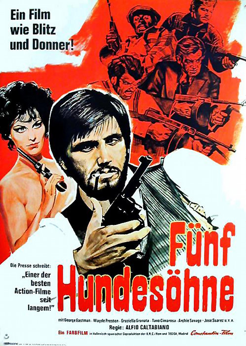 Plakat zum Film: Fünf Hundesöhne