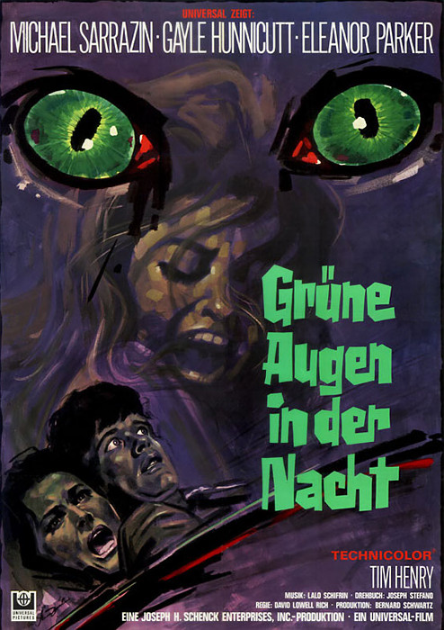 Plakat zum Film: Grüne Augen in der Nacht