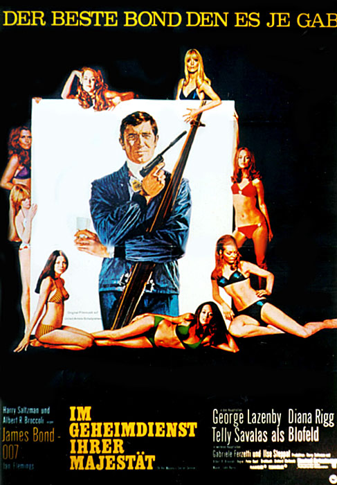 Plakat zum Film: James Bond 007 - Im Geheimdienst Ihrer Majestät