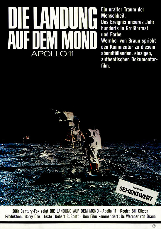 Plakat zum Film: Landung auf dem Mond, Die - Apollo 11