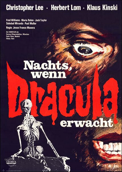 Plakat zum Film: Nachts, wenn Dracula erwacht