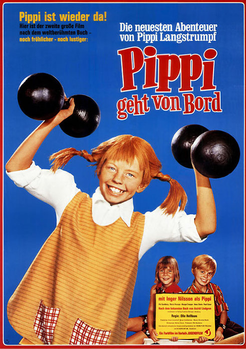 Plakat zum Film: Pippi geht von Bord