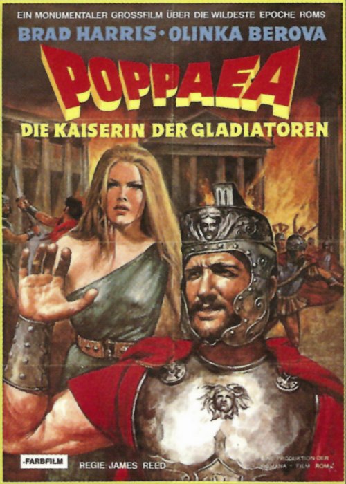 Plakat zum Film: Poppea - Die Kaiserin der Gladiatoren