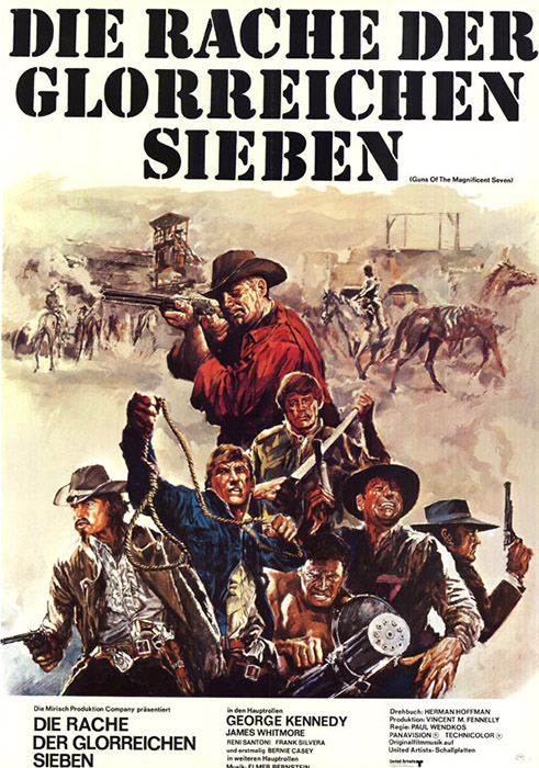 Plakat zum Film: Rache der glorreichen Sieben, Die