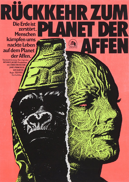 Plakat zum Film: Rückkehr zum Planet der Affen