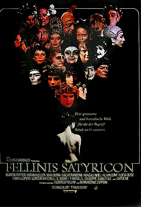 Plakat zum Film: Fellinis Satyricon