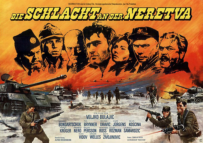 Plakat zum Film: Schlacht an der Neretva, Die