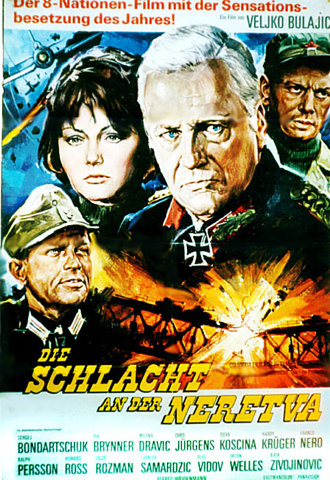 Plakat zum Film: Schlacht an der Neretva, Die