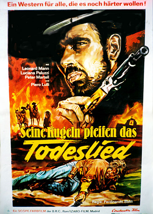 Plakat zum Film: Seine Kugeln pfeifen das Todeslied