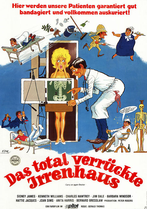 Plakat zum Film: Ist ja irre - Das total verrückte Irrenhaus