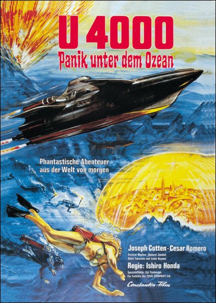 Plakat zum Film: U 4000 - Panik unter dem Ozean