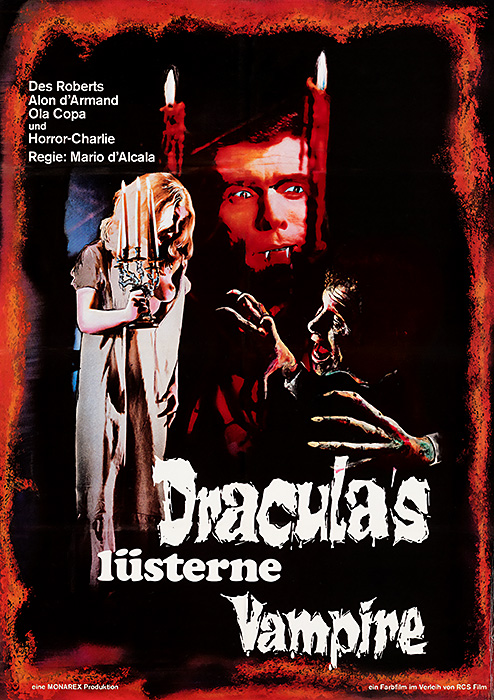 Plakat zum Film: Draculas lüsterne Vampire