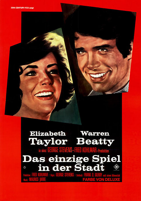 Plakat zum Film: einzige Spiel in der Stadt, Das