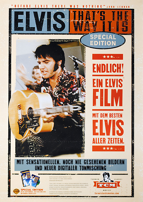 Plakat zum Film: Elvis: That's the Way It Is