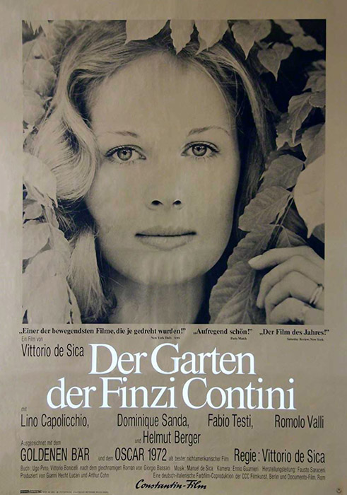 Plakat zum Film: Garten der Finzi Contini, Der