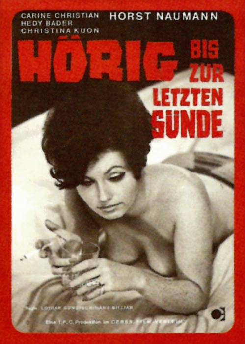 Plakat zum Film: Hörig bis zur letzten Sünde