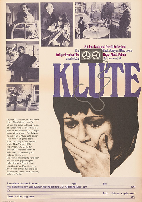 Plakat zum Film: Klute