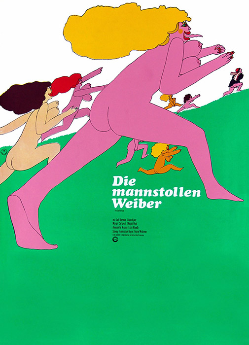 Plakat zum Film: mannstollen Weiber, Die