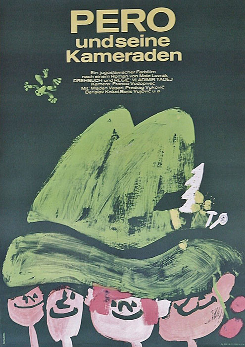 Plakat zum Film: Pero und seine Kameraden