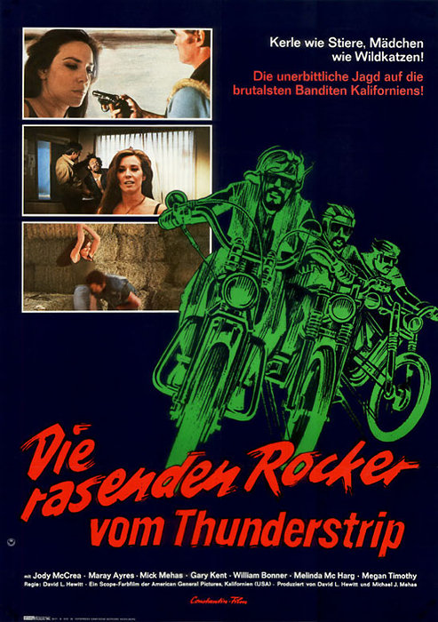 Plakat zum Film: rasenden Rocker vom Thunderstrip, Die