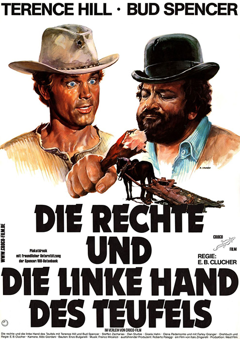 Plakat zum Film: rechte und die linke Hand des Teufels, Die
