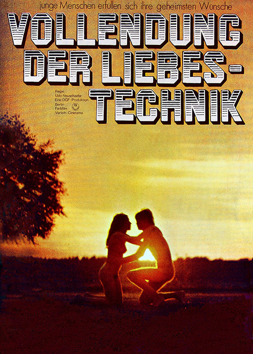 Plakat zum Film: Vollendung der Liebestechnik