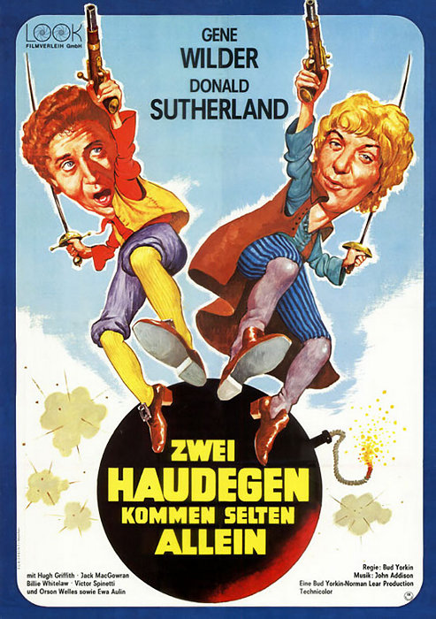Filmplakat: Zwei Haudegen kommen selten allein (1970) - Plak