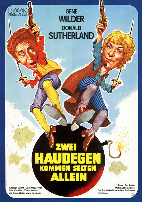 Plakat zum Film: Zwei Haudegen kommen selten allein