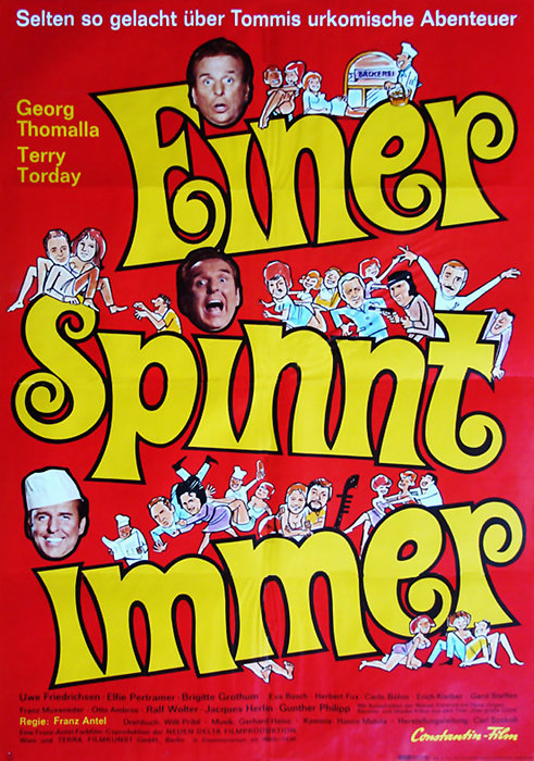 Plakat zum Film: Einer spinnt immer