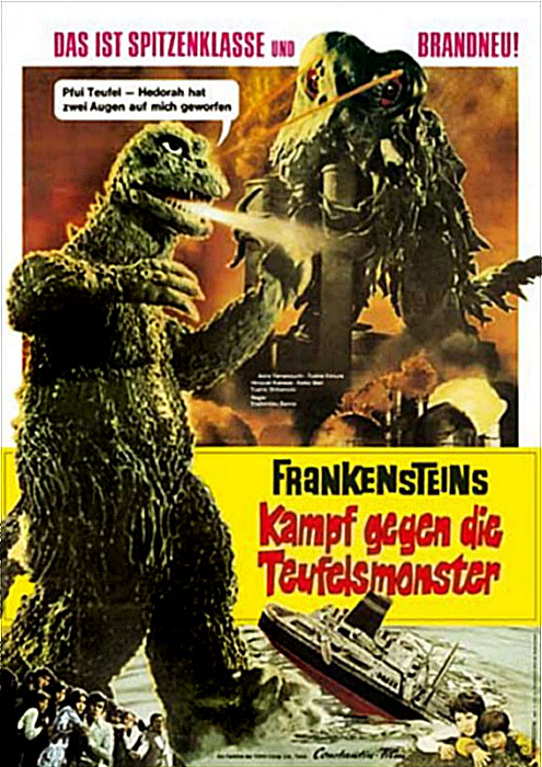 Plakat zum Film: Frankensteins Kampf gegen die Teufelsmonster