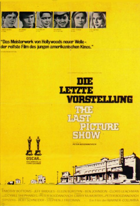 Plakat zum Film: letzte Vorstellung, Die