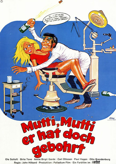 Plakat zum Film: Mutti, Mutti, er hat doch gebohrt